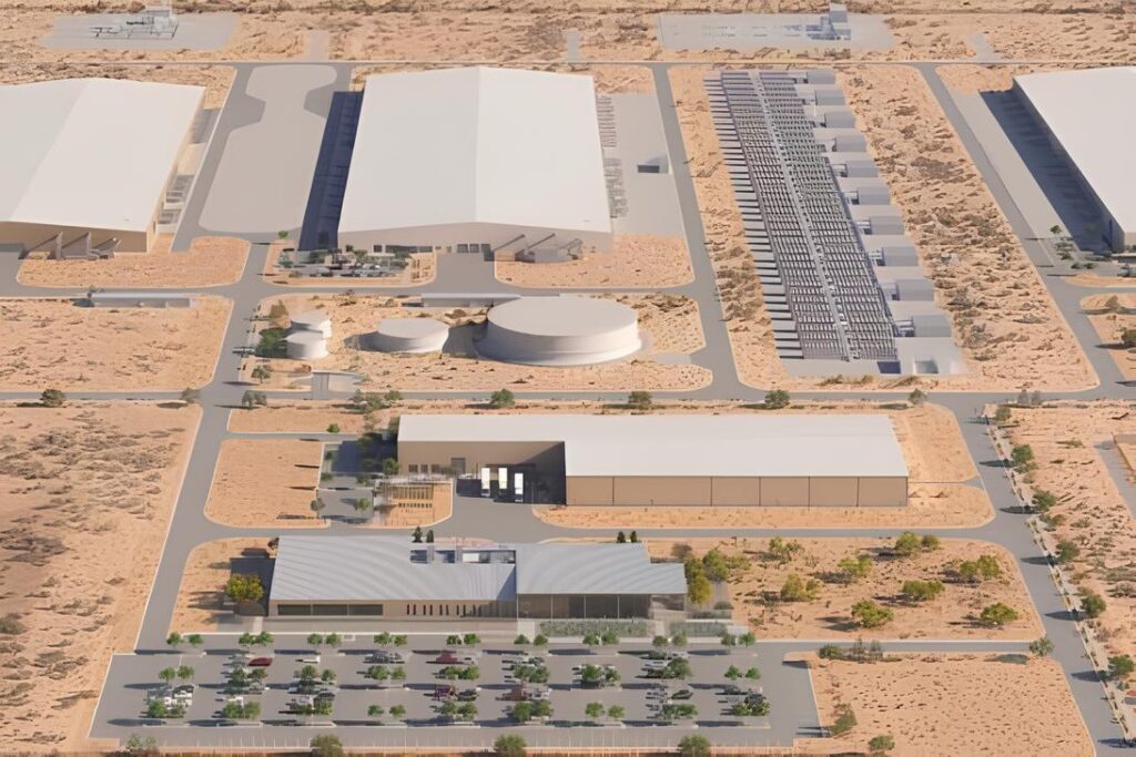 Facebook Meta construye un centro de datos en la frontera Centro de Datos facebook Meta - El Paso Texas
